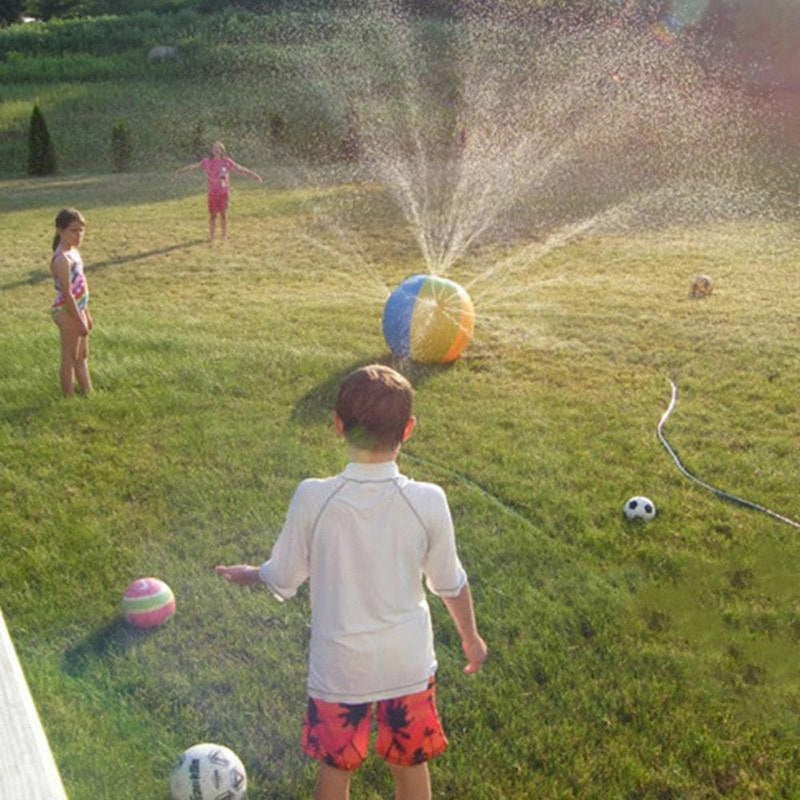 Bola Com Esguicho Para Piscina Pátio Ultra Diversão